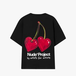 thumbnail for 26SS跨境Nudepr潮牌爆品重磅纯棉男女宽松短袖T恤情侣衣服T-shirt