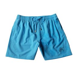 thumbnail for Shorts masculinos de secagem rápida Turtle Beach com cintura elástica, calção de banho forrado, comprimento três quartos, moda mais vendida na Europa e América.
