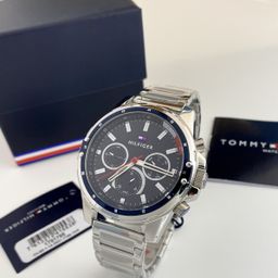 thumbnail for American Tommy Hilfiger Tommy Watch Silicone Belt Quartz Hand Men&#039s Watch Belt Model Wholesale Dropshipping