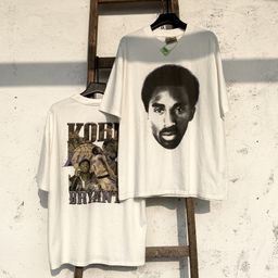 thumbnail for vtg短袖美式复古高街重磅vintage水洗做旧宽松潮牌情侣半袖t恤fog