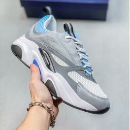 thumbnail for The new D home B22 sports casual thick-soled fashion retro breathable men's and women's heightened dad shoes cross the border