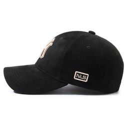 thumbnail for American Baseball Cap Spring and Autumn Sunshade Hat Trendy Brand Men's Sun Hat Women's New Letter Embroidered Cap
