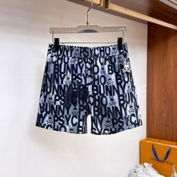 thumbnail for Skeleton Bunny Psycho Bunny surfing casual beach pants micro-stretch pants quick-drying European and American style men's home shorts