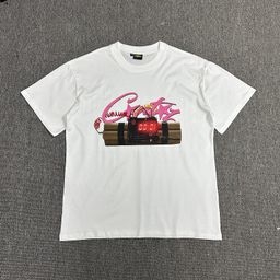 thumbnail for Corteiz Alcatraz Series T-Shirt Short-Sleeved Letter Logo Print Unisex Double Yarn Fashion Short-Sleeved Trendy