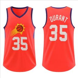 thumbnail for Colete uniforme de basquete Kobe James Curry Irving Doncic Antetokounmpo Wade número estrela único top