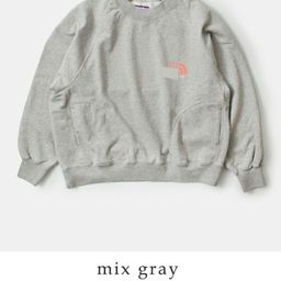 thumbnail for 24 new purple label double side pocket print round neck sweatshirt casual and versatile purple label double side pocket print round neck