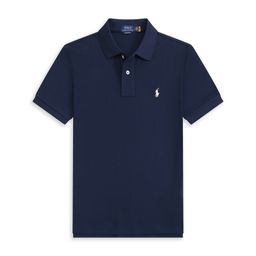 thumbnail for The high version can be scanned with a raff pony label cotton couple men's and women's short-sleeved sunscreen polo shirt embroidered T-shirt classic