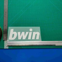 thumbnail for Advertising AIG BWIN jersey No. Letter armband heat transfer number thermal transfer sticker ball uniform jersey supplies