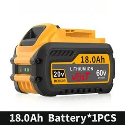 thumbnail for 适用于德得DEWA伟LT 20V60V 9.0Ah电锤角磨机锂电池DCB609 DCB612