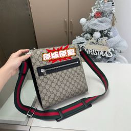 thumbnail for Foreign single preferred 2024 new men's shoulder messenger bag fashion business men's bag